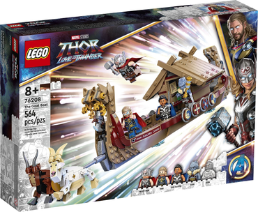 Lego, Set, Opened, Marvel, Thor, Love and Thunder, The Goat Boat, 76208