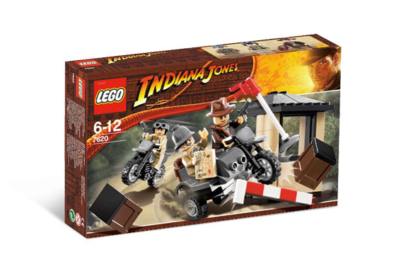 Lego, Set, Sealed, Indiana Jones, Indiana Jones Motorcycle Chase, 7620
