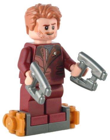Lego, Minifigure, Advent Calendar 2022, Super Heroes, Guardians of the Galaxy (Day 1), Star-Lord with Jet Boots and Blasters, 76231-2, SH834