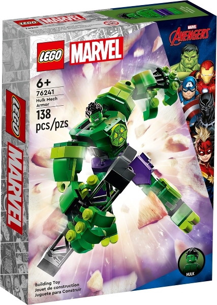 Lego, Set, Sealed, Avengers, Hulk Mech Armor, 76241