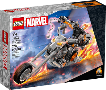 Lego, Minifigure, Sealed, Marvel, Ghost Rider, Ghost Rider Mech & Bike, 76245