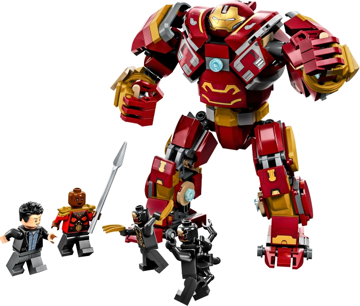 Lego, Set, opened, Marvel, The Hulkbuster, The Battle of Wakanda, 76247