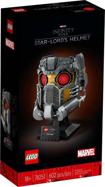 LEGO, Sealed, Super Heroes, Sculptures, The Infinity Saga, Star-Lord's Helmet, 76251