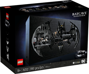 Lego, Set, Opened, Super Heroes, Batman, Batcave - Shadow Box, 76252