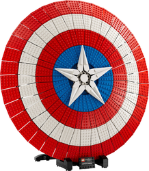 Lego, Set, Opened, Super Heroes, Marvel, Captain America Shield, 76262