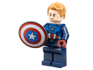 Lego, Minifigure, Advent Calendar 2018, Super Heroes (Day 9 & 10), Captain America with Shield (76267-10) & Jetpack (76267-11), SH908