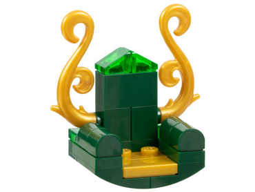Lego, Minifigure, Advent Calendar 2018, Super Heroes (Day 16 & 23), Wong with Tesseract (76267-23) & Throne (76267-17), (SH826)