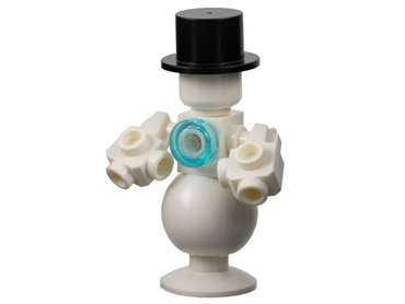 Lego, Minifigure, Advent Calendar 2018, Super Heroes (Day 6), Iron Man Snowman with Top Hat, 76267-6