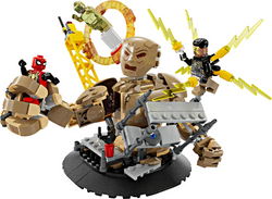 Lego, Set Opened, Spider-man No Way Home, Spider-man vs. Sandman: Final Battle, 76280