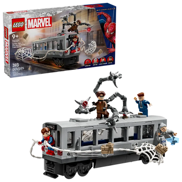 LEGO, Marvel, Spider-man vs Doc Ock Subway Train Scene, 76321