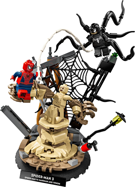 Lego, Set, Sealed, Super Heros, Spider-Man, Spider-Man 3, Epic Battle: Spider-Man VS. Sandman, 76334