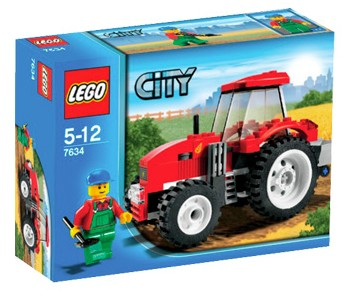 Lego, Set, Sealed, City, Farm, Tractor, 7634
