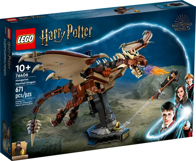 Lego, Set, Sealed, Harry Potter, Hungarian Horntail Dragon, 76406