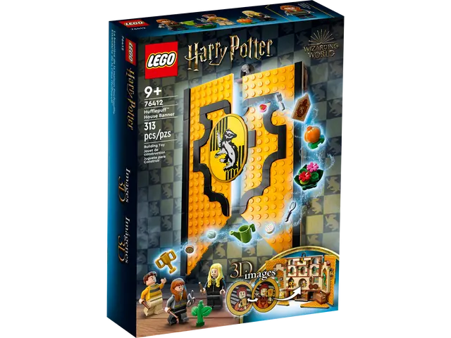 Lego, Set, Sealed, Harry Potter, Hufflepuff™ House Banner, 76412