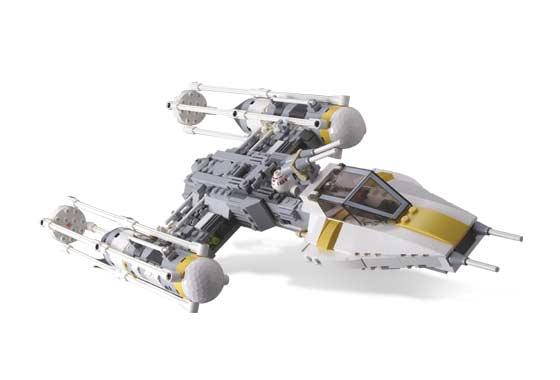 Lego, Set, Opened, Star Wars, Y-Wing Fighter, 7658