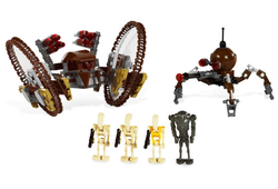 Lego, Set, Opened, Star Wars, Episode 1, Hailfire Droid & Spider Droid, 7670