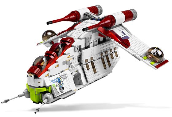 Lego, Set, Opened, Star Wars, Rebels, Republic Attack Gunship, 7676-1 *SHIP ONLY*