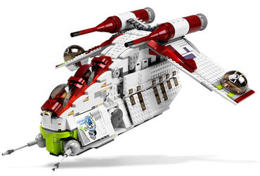 Lego, Set, Opened, Star Wars, Rebels, Republic Attack Gunship, 7676-1 *SHIP ONLY*