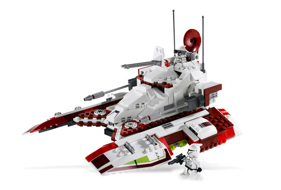 Lego, Set, Opened, Star Wars, Star Wars Republic Fighter Tank 7679