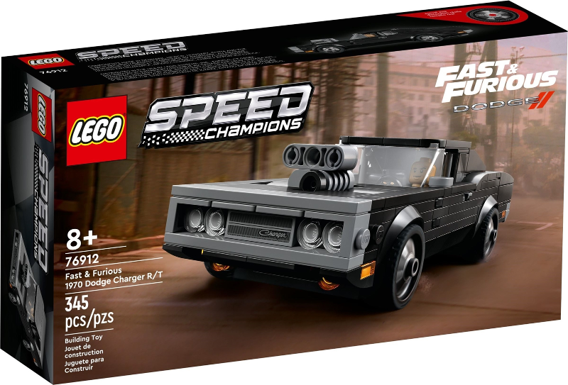 Lego, Set, Opened, Speed Champions, 1970 Dodge Charger, 76912