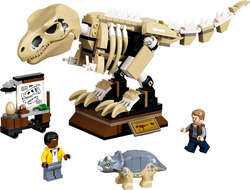 Lego, Jurassic World, T. rex Dinosaur Fossil Exhibition, 76940