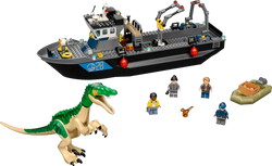 Lego, Set, Sealed, Jurassic World, Baryonyx Dinosaur Boat Escape, 76942