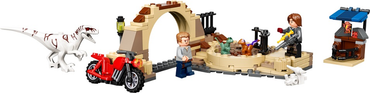 lego, Set, Sealed, Jurassic World, Atrociraptor Dinosaur, Bike Chase, 76945