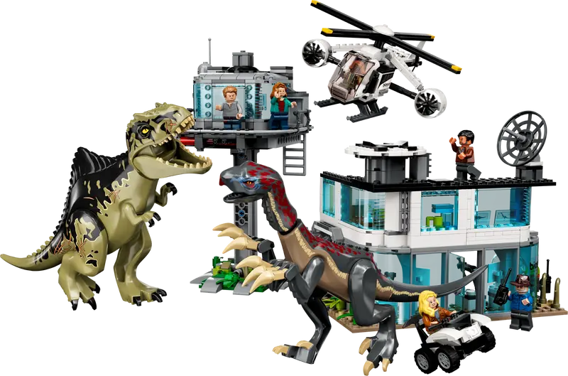 Lego, Set, Sealed, Jurassic World, Giganotosaurus & Therizinosaurus Attack, 76949