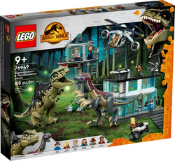 Lego, Set, Sealed, Jurassic World, Giganotosaurus & Therizinosaurus Attack, 76949