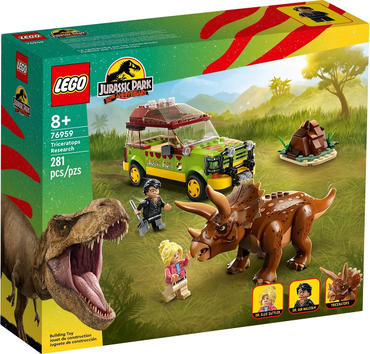 Lego, Set, Sealed, Jurassic World, Triceratops Research, 76959