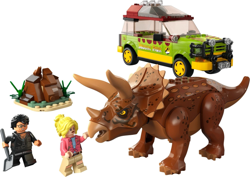 Lego, Set, Sealed, Jurassic World, Triceratops Research, 76959
