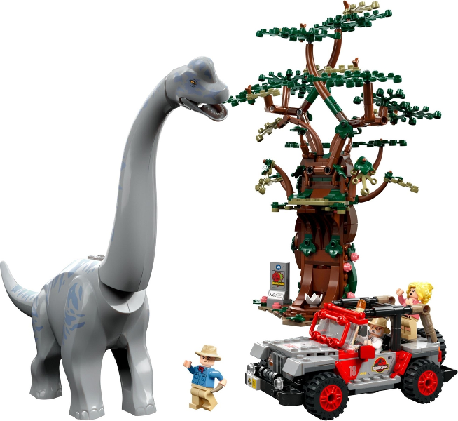 Lego, Set, Opened, Jurassic Park, Brachiosaurus Discovery, 76960