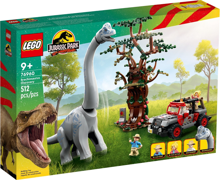 Lego, Set, Opened, Jurassic Park, Brachiosaurus Discovery, 76960