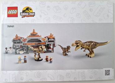 Lego, Set, Opened, Jurassic Park, Visitor Center: T Rex & Rator Attack, 76961