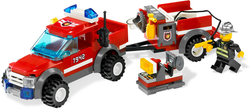 Lego, Set, Opened, City, Fire, Off Road Fire Rescue, 7942