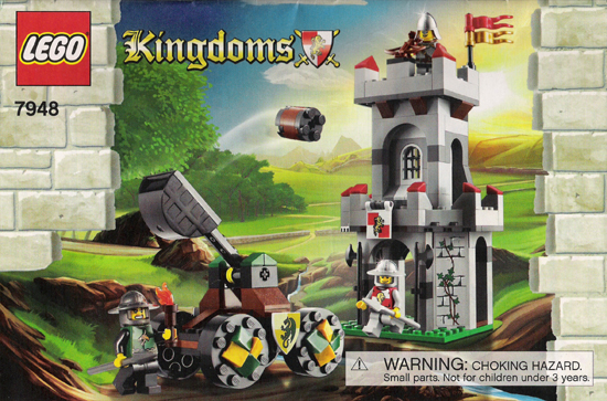 Lego, Set, Opened, Castle, Kingdoms, Outpost Attack, 7948