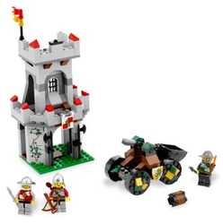 Lego, Set, Opened, Castle, Kingdoms, Outpost Attack, 7948