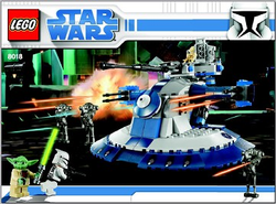 Lego, Set, Opened, Star Wars, Star Wars Armored Assault Tank (AAT) 8018