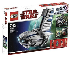 Lego, Set, Opened, Star Wars, The Clone Wars, Separatist Shuttle, 8036