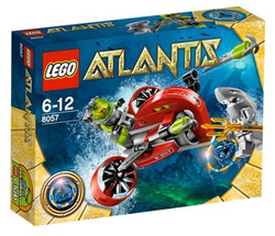 Lego, Set, Sealed, Atlantis, Wreck Raider, 8057