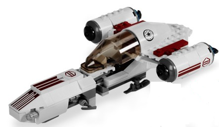 Lego, Set, Opened, Star Wars, Freeco Speeder, Speeder ONLY 8085-1