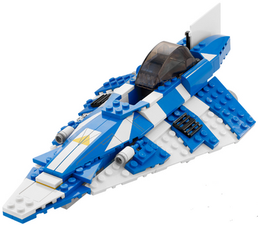 Lego, Set, Opened, Star Wars, Plo Koon's Jedi Starfighter, *SHIP ONLY*, 8093-1