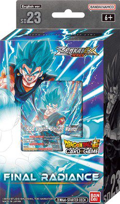 Dragon Ball Super Masters TCG: Zenkai - Set 05 Starter Deck Display (6) (SD23)