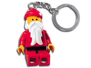 LEGO, Gear, Keychain, Holiday & Event, Santa, 850150