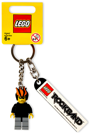 LEGO, Gear, Keychain, Promo, Rock Band, 852890