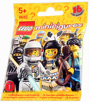 Lego, Minifigure, Sealed, Blind Bag, Series 1