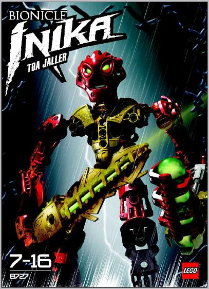 Lego, Set, Opened, Bionicle, Toa Inika, 8727, BUILT