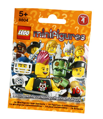 Lego, Minifigure, Sealed, Blind Bag, Series 4