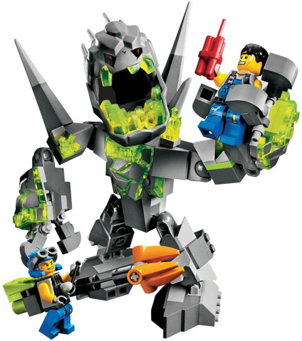 Lego, Set, Opened, Power Miners, Crystal King, 8962