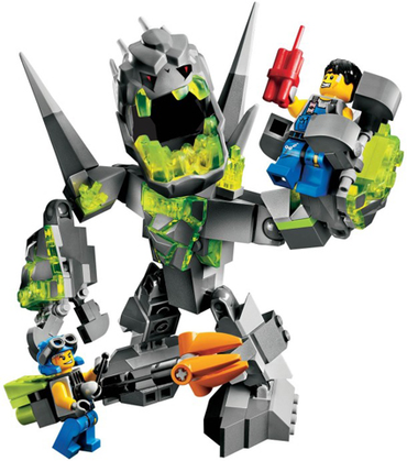 Lego, Set, Opened, Power Miners, Crystal King, 8962